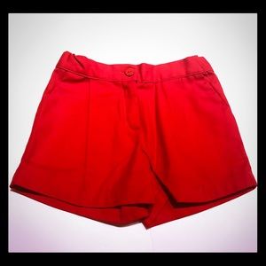 VGUC Motoreta Spain Red Shorts Size 3